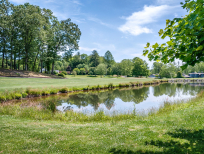 Golf Course with Pond